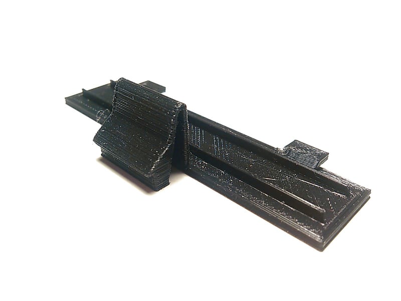 Casio SK-1 Replacement 3D Printed Battery Cover Black PLA