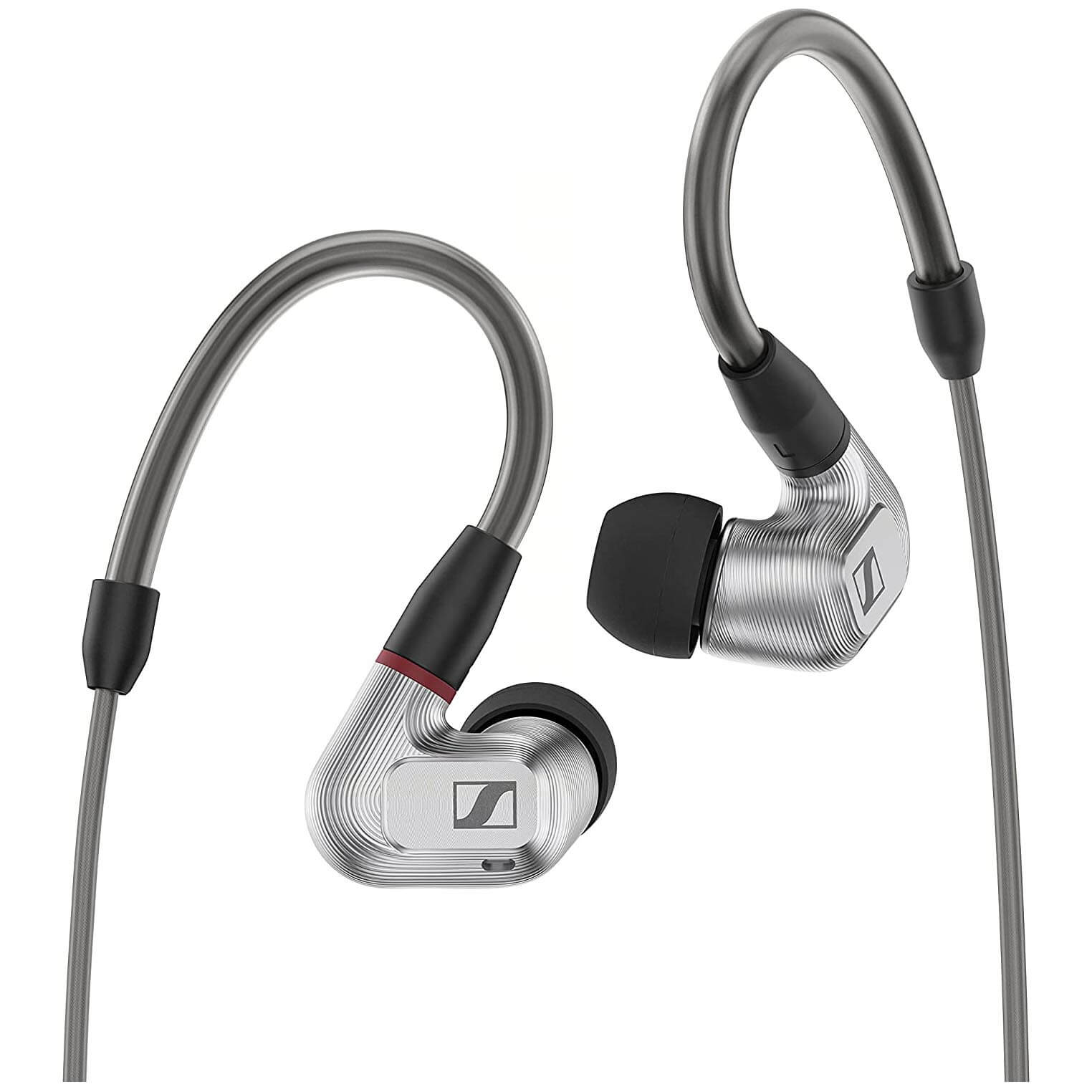 Sennheiser IE 900 headphones, silver