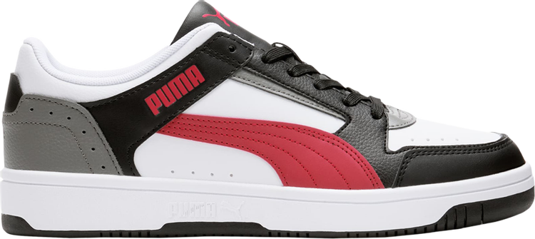 حذاء رياضي Puma Rebound Joy Low White Urban Red، أبيض