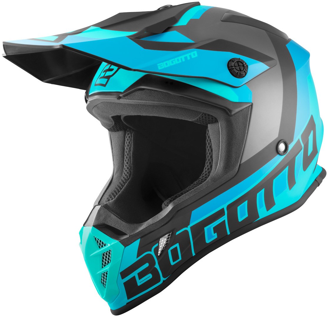 Bogotto V332 Unit helmet with removable liner, blue