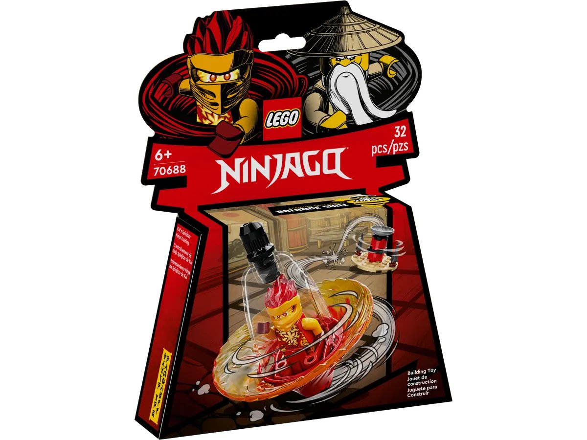 Lego Ninjago Kai's Spinjitzu Ninja Training Action Toy 70688, 32 pieces