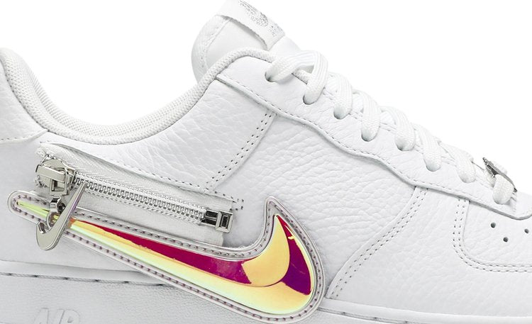 Nike Air Force 1 '07 Premium 'Zip Swoosh - White'