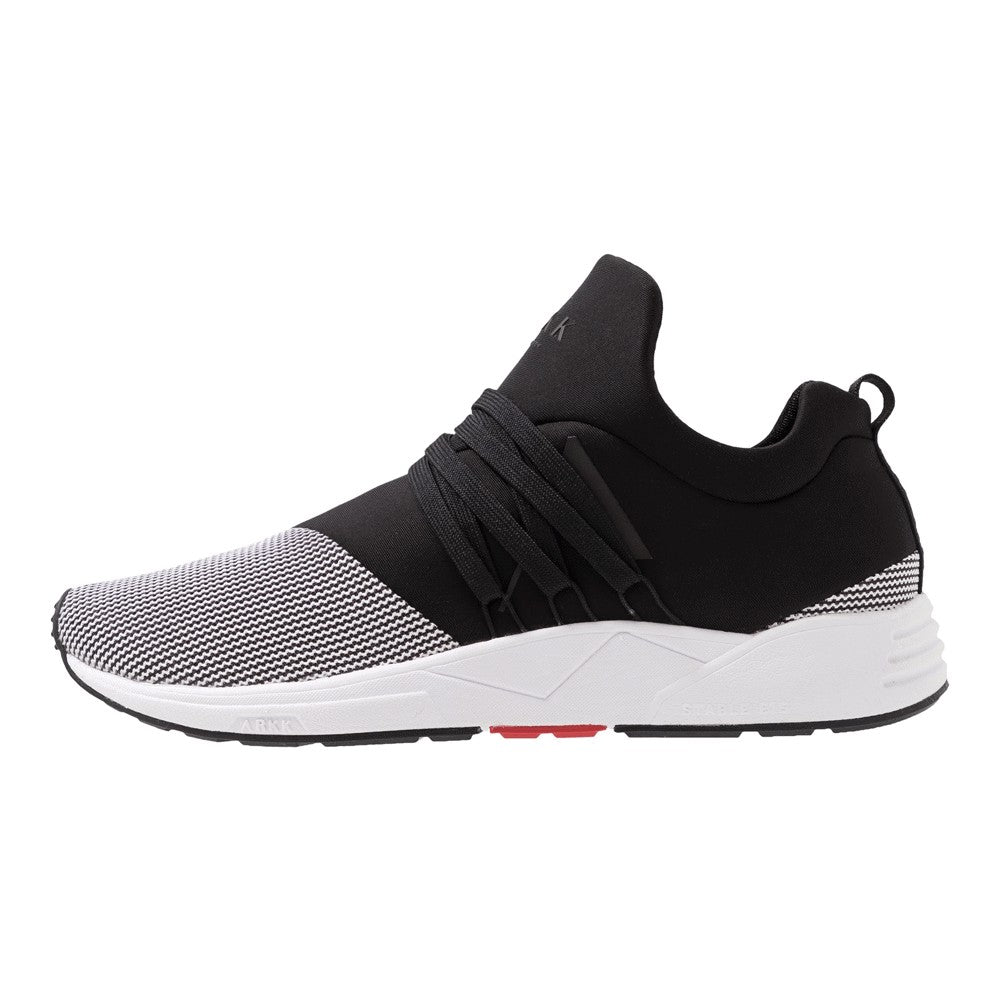 Sneakers Arkk Copenhagen Raven S, black/white