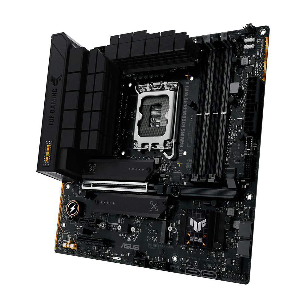 اللوحة الأم Asus TUF GAMING B760M-PLUS II، LGA1700، DDR5