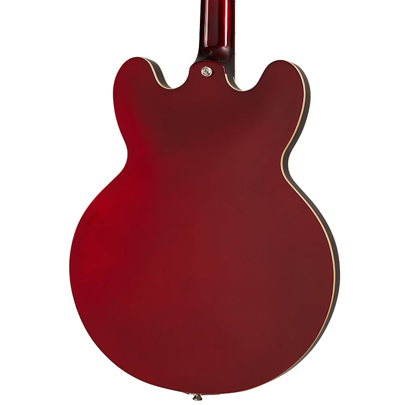 Epiphone Riviera Sparkling Burgundy مع Frequencyator Riviera مع قطعة ذيل Frequencyator