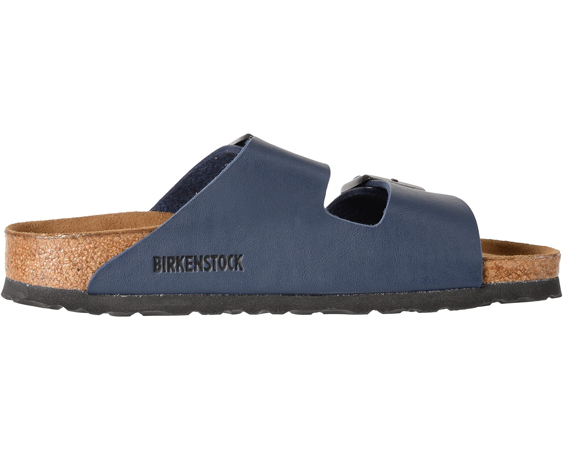 Sandals Arizona Soft Footbed Birkenstock, navy birko-flor