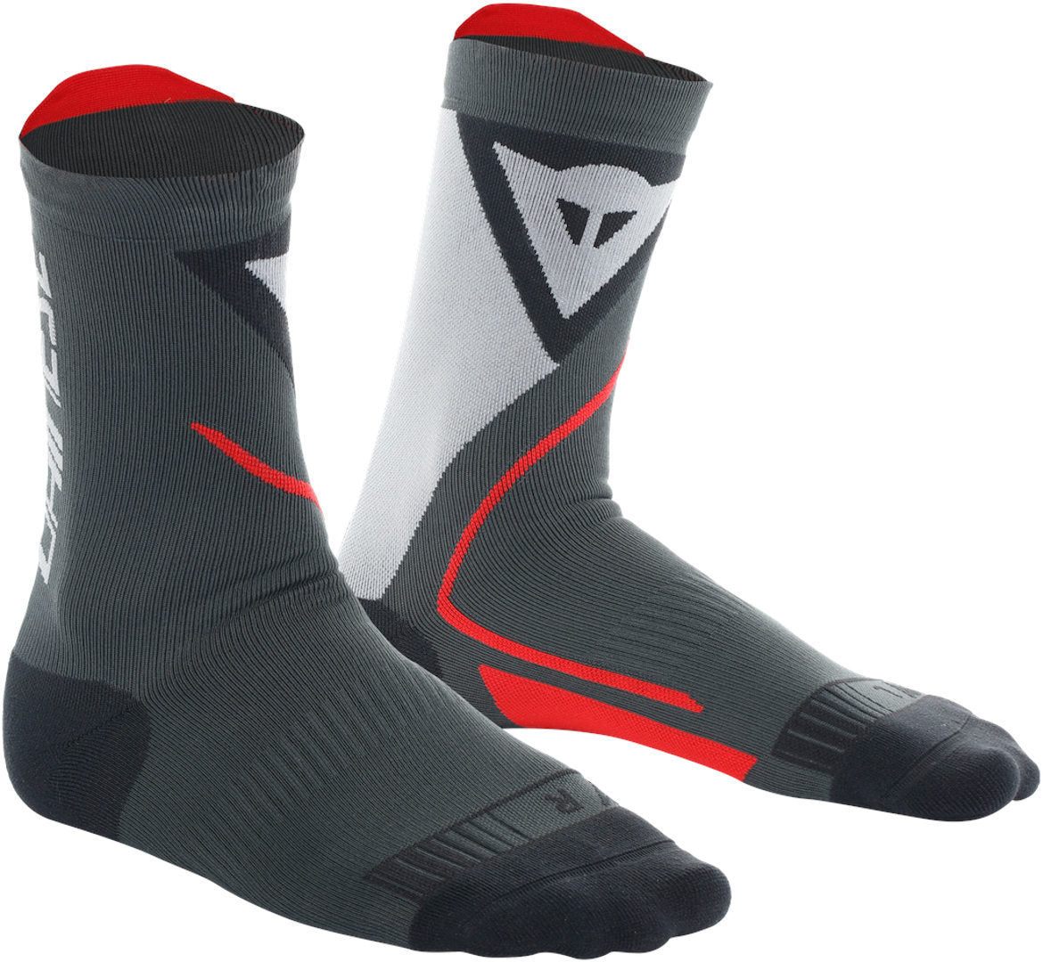 Dainese Thermo Mid socks, grey/red