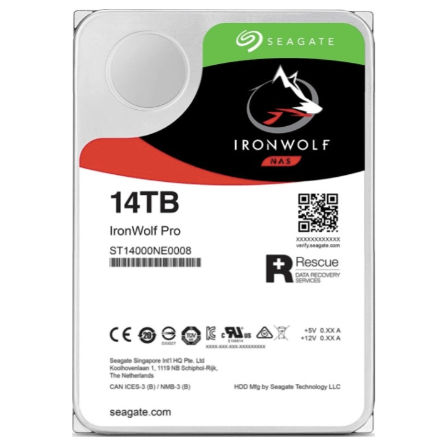 Hard drive Seagate IronWolf Pro 14 TB 3.5" ST14000NE0008