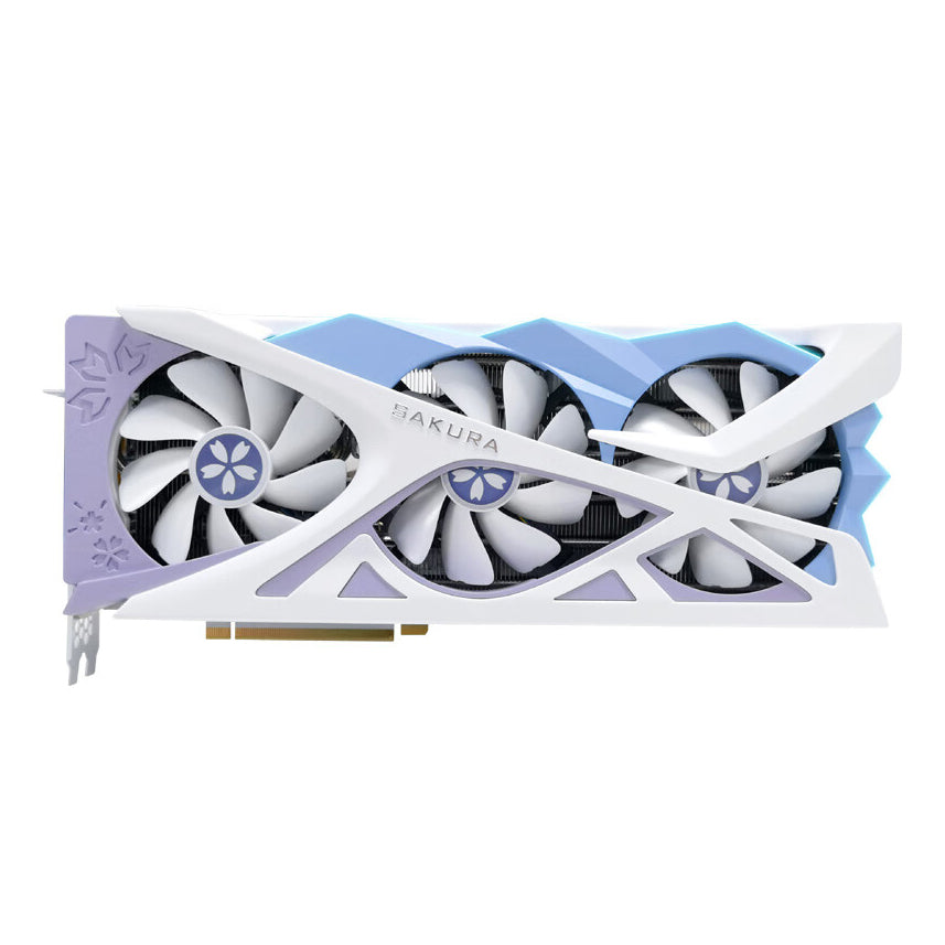 Video card Yeston RX 7800 XT Sakura Hitomi, 16GB, white