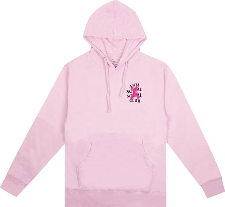 Anti Social Social Club Canceled Hoodie 'Pink', pink