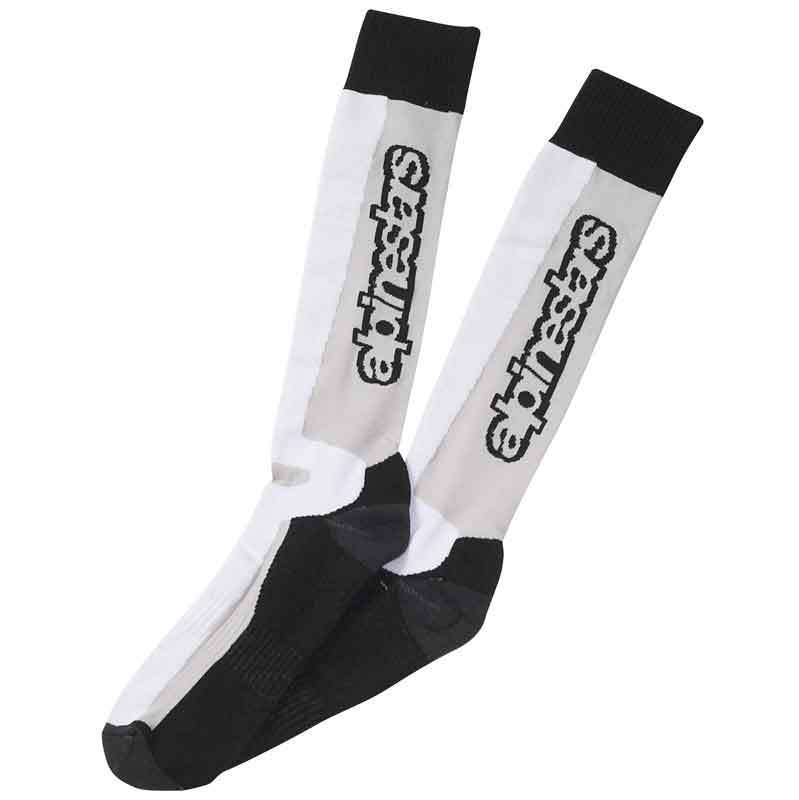 Alpinestars Touring Summer Socks, Black/White