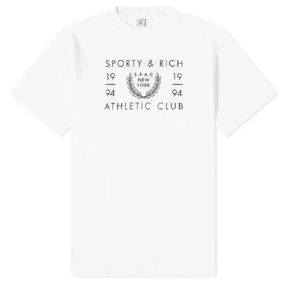 T-shirt Sporty & Rich Srac, white