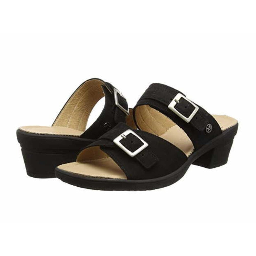 Hartjes mules, black