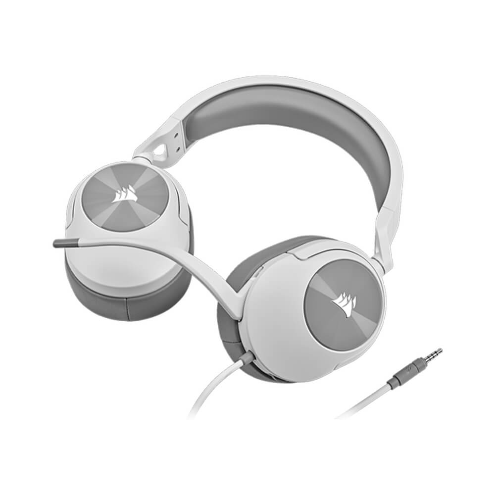 Corsair Stereo HS55 Gaming Headset, White