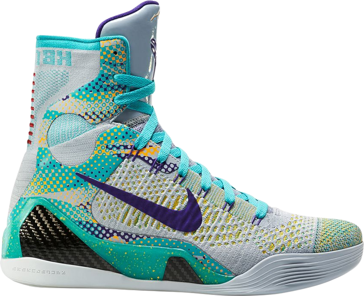 حذاء Nike Kobe 9 Elite 'Hero' باللون الرمادي بإصدار محدود