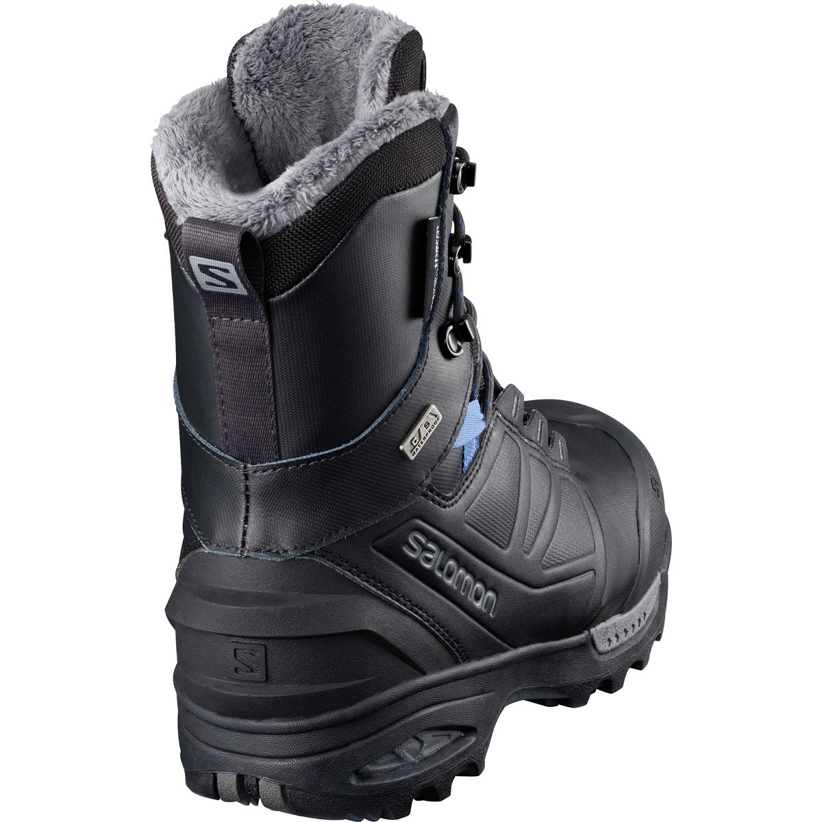 Salomon Women's Toundra Pro CSWP Boots, Phantom/Black/Amparo Blue