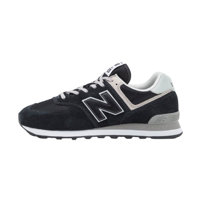 حذاء رياضي New Balance ML574، أسود/رمادي/أبيض