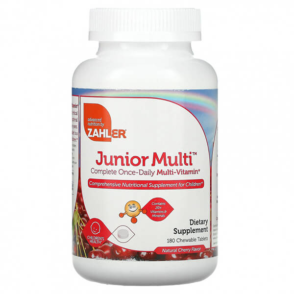 Zahler Cherry Flavored Children's Multivitamin, 180 Tablets