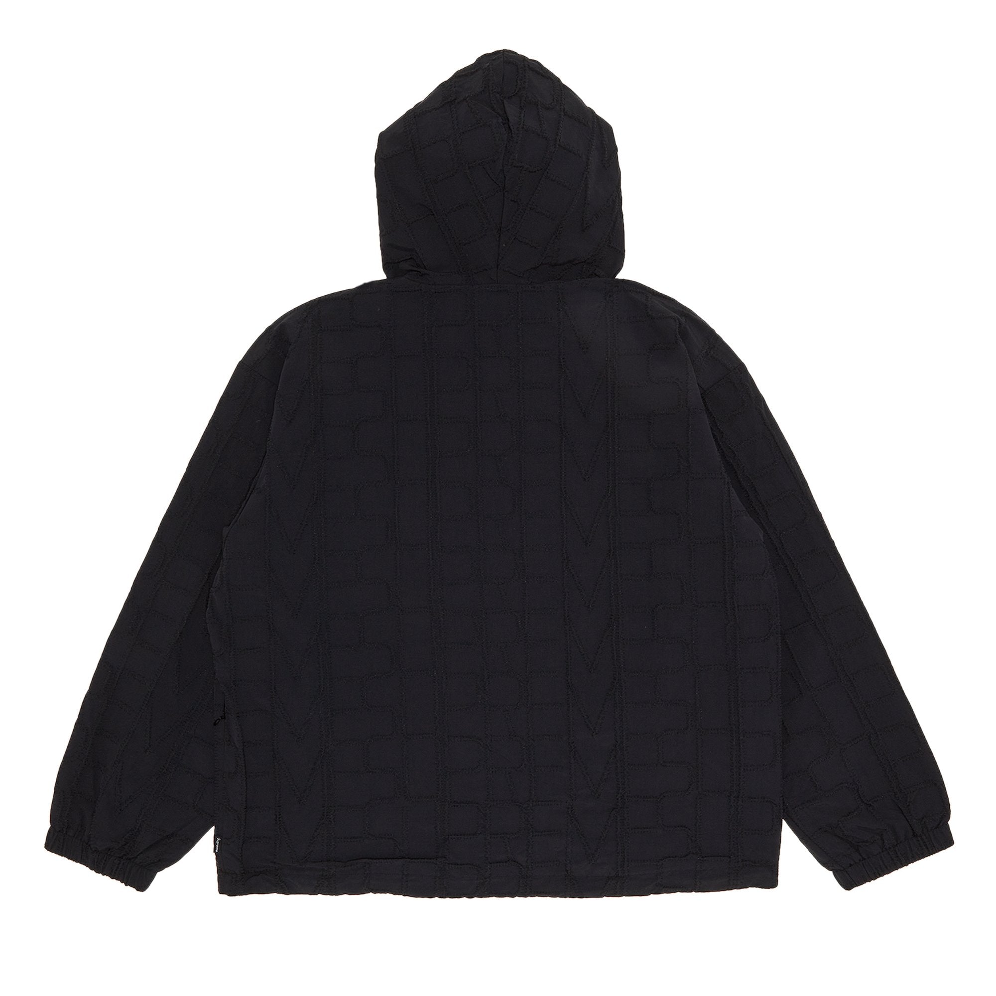 Supreme Repeat Stitch Anorak Black