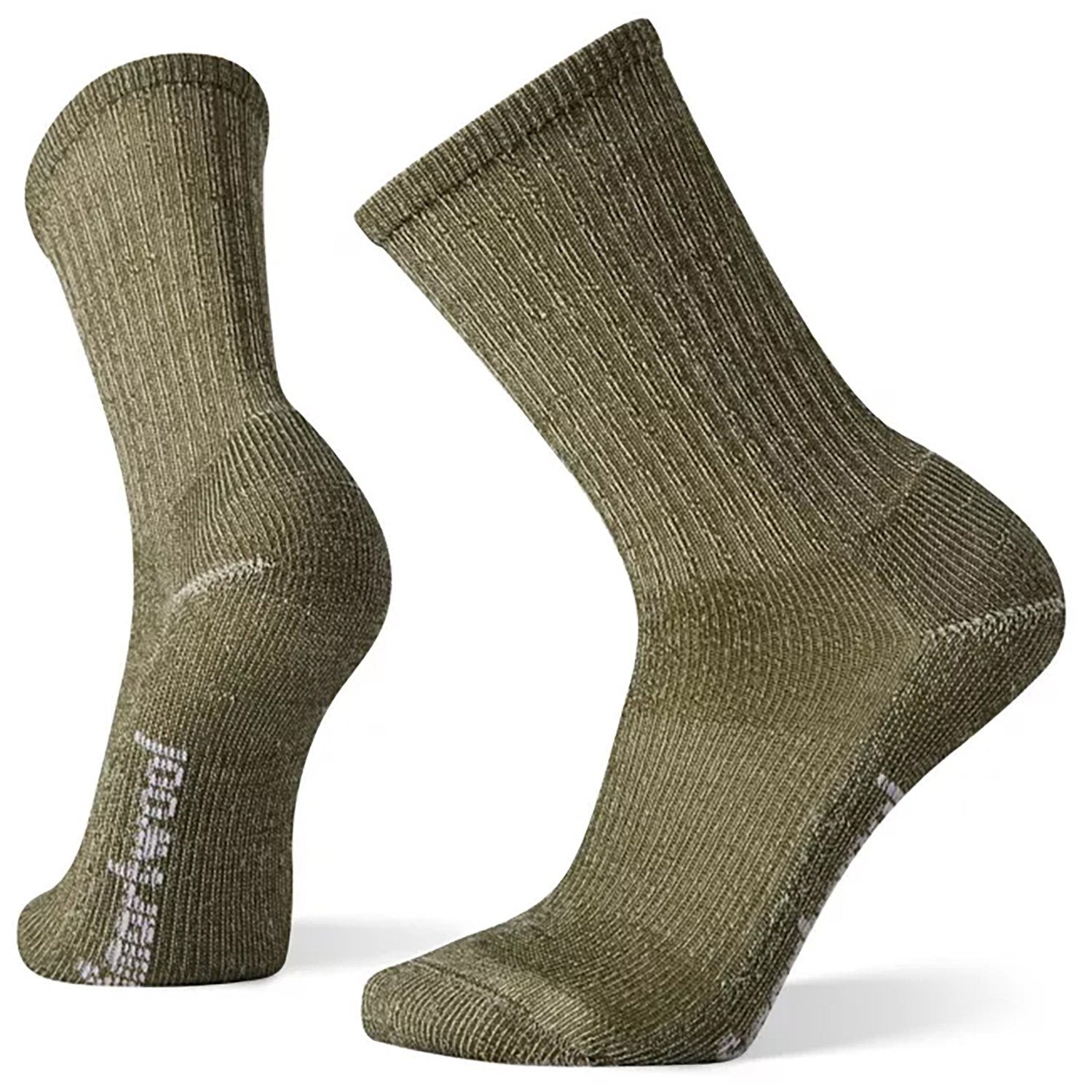 جوارب Smartwool Hike Classic بطبعة قدم، زيتوني