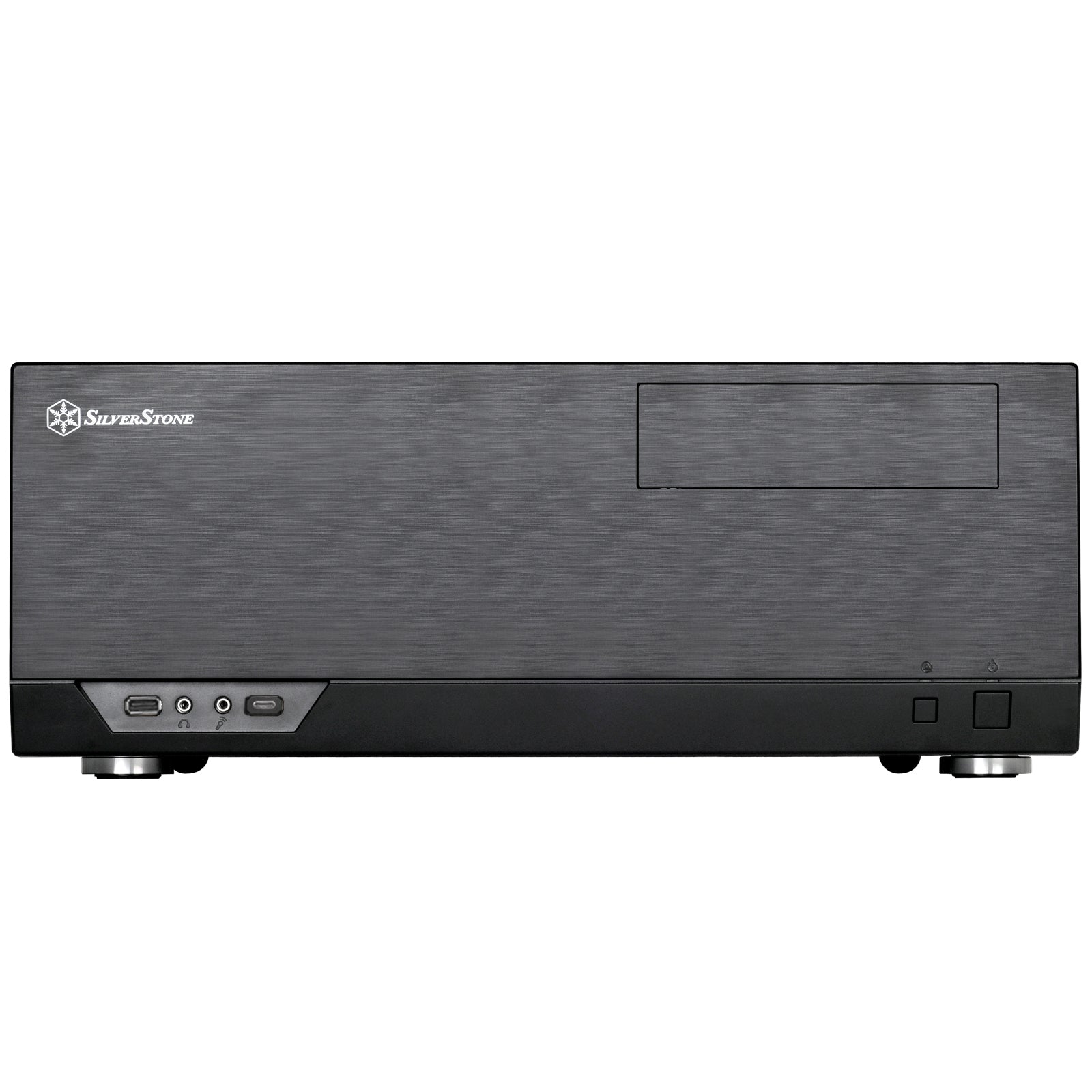 Case SilverStone GD09, Desktop, SST-GD09B-C, black