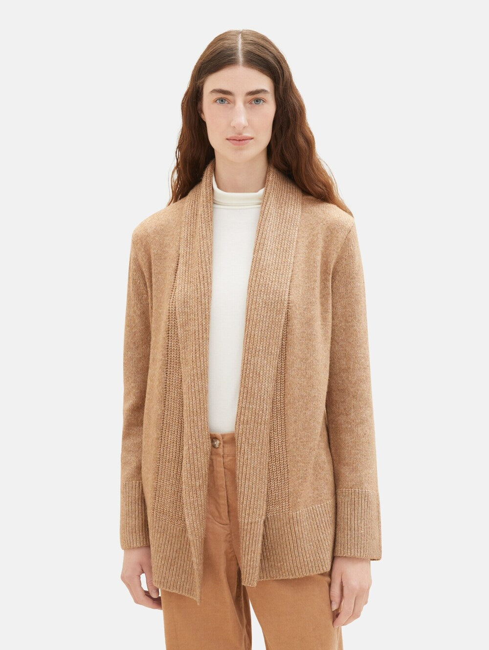 Tom Tailor knitted cardigan, light brown