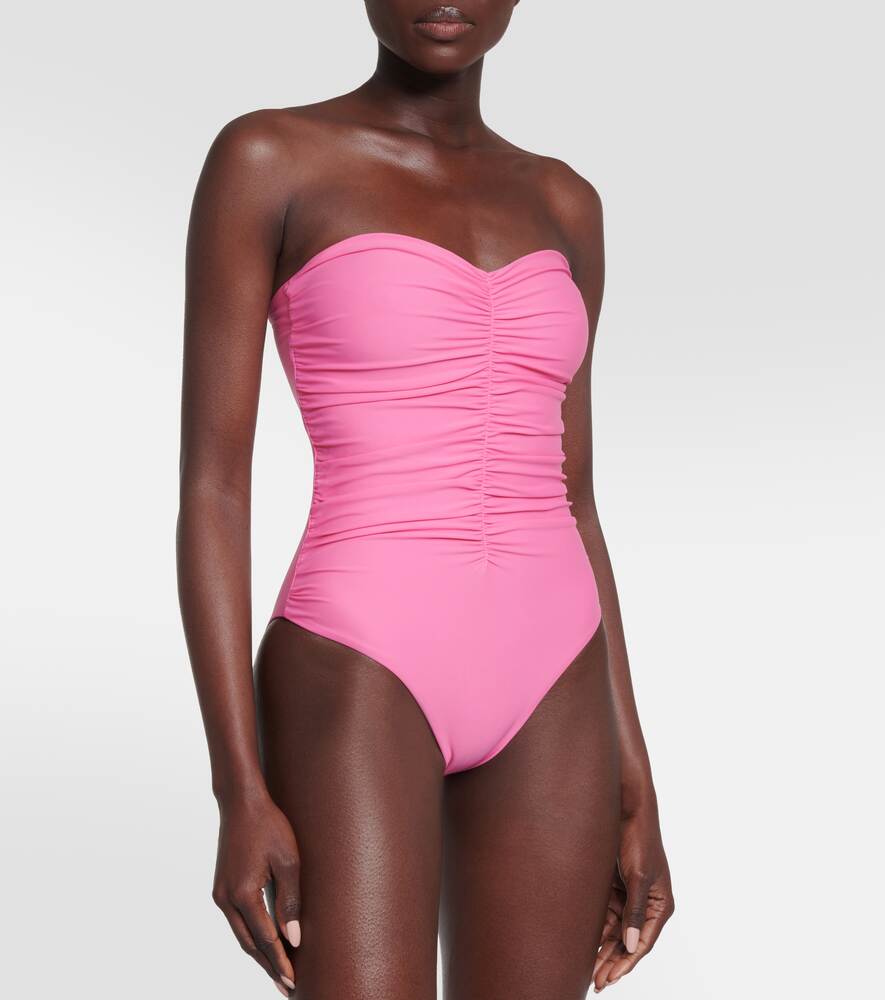 Yara strapless swimsuit JADE SWIM, pink