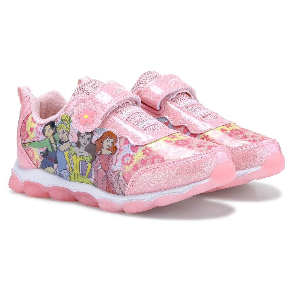 Children's Disney Princess Light Up Sneakers for Toddlers/Little Children Disney Princess pink