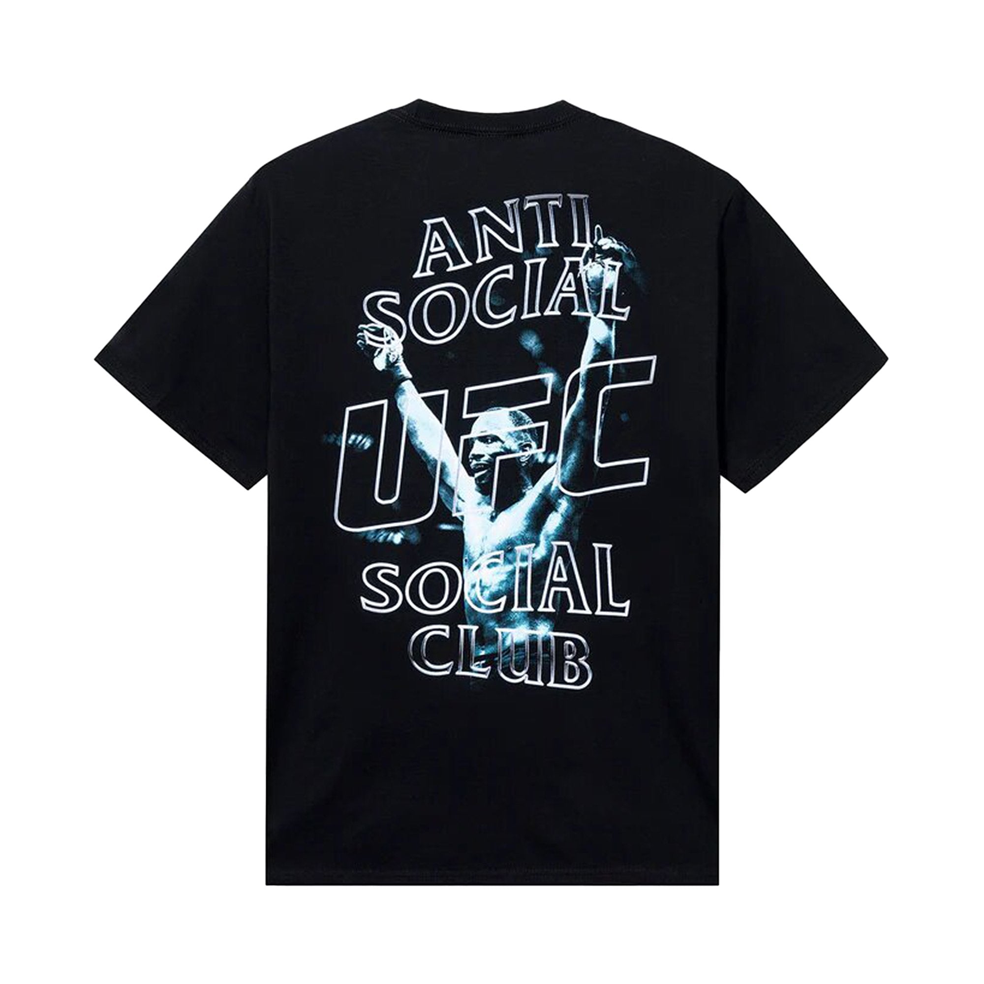 Anti Social Social Club x UFC Leon Edwards T-Shirt Black