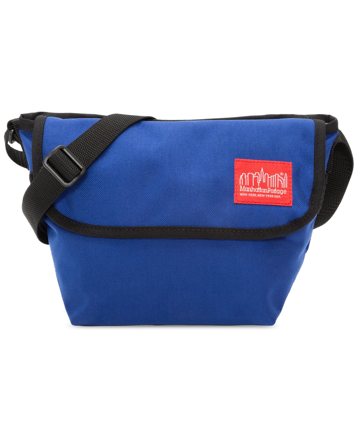 Manhattan Portage Nylon Messenger Bag, Blue