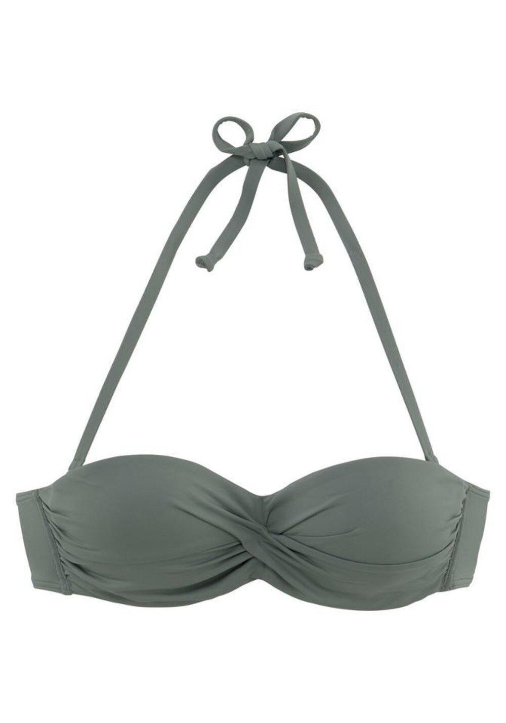 Balconette bra Lascana bikini top, olive