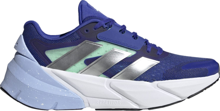 Adidas Adistar 2.0 'Lucid Blue Silver Metallic' sneakers, blue