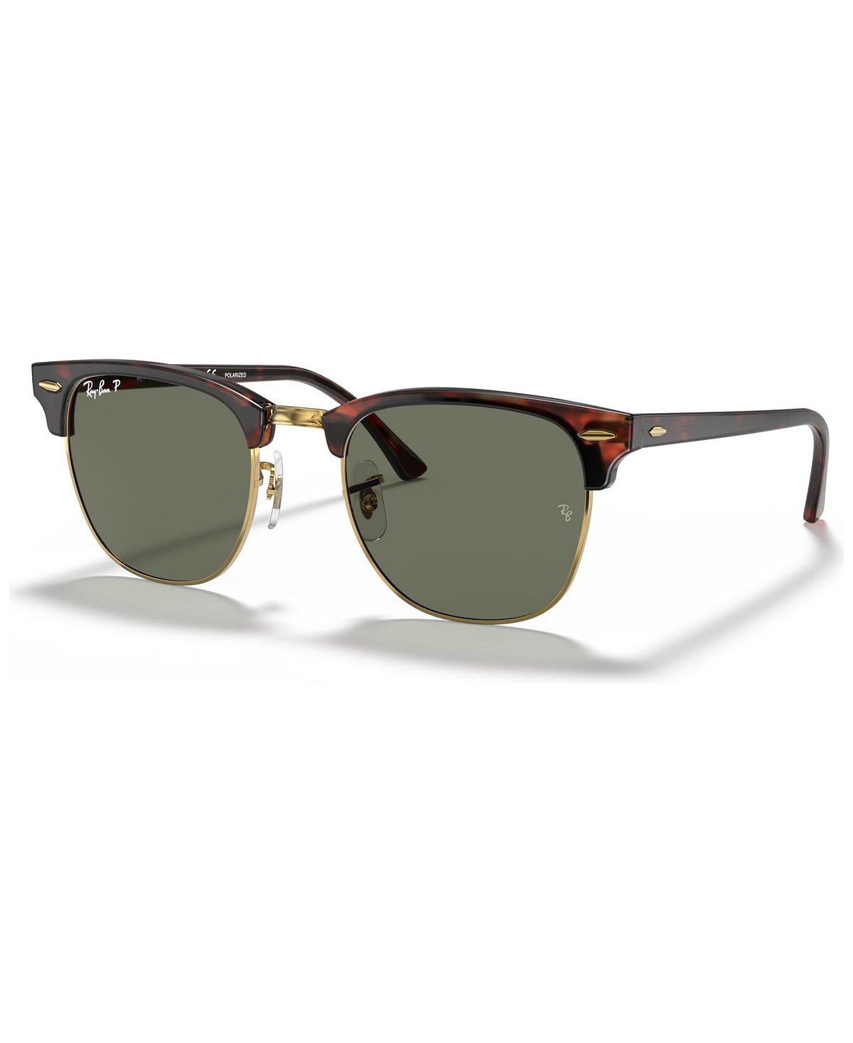 نظارة شمسية مستقطبة، rb3016 clubmaster Ray-Ban، متعددة الألوان