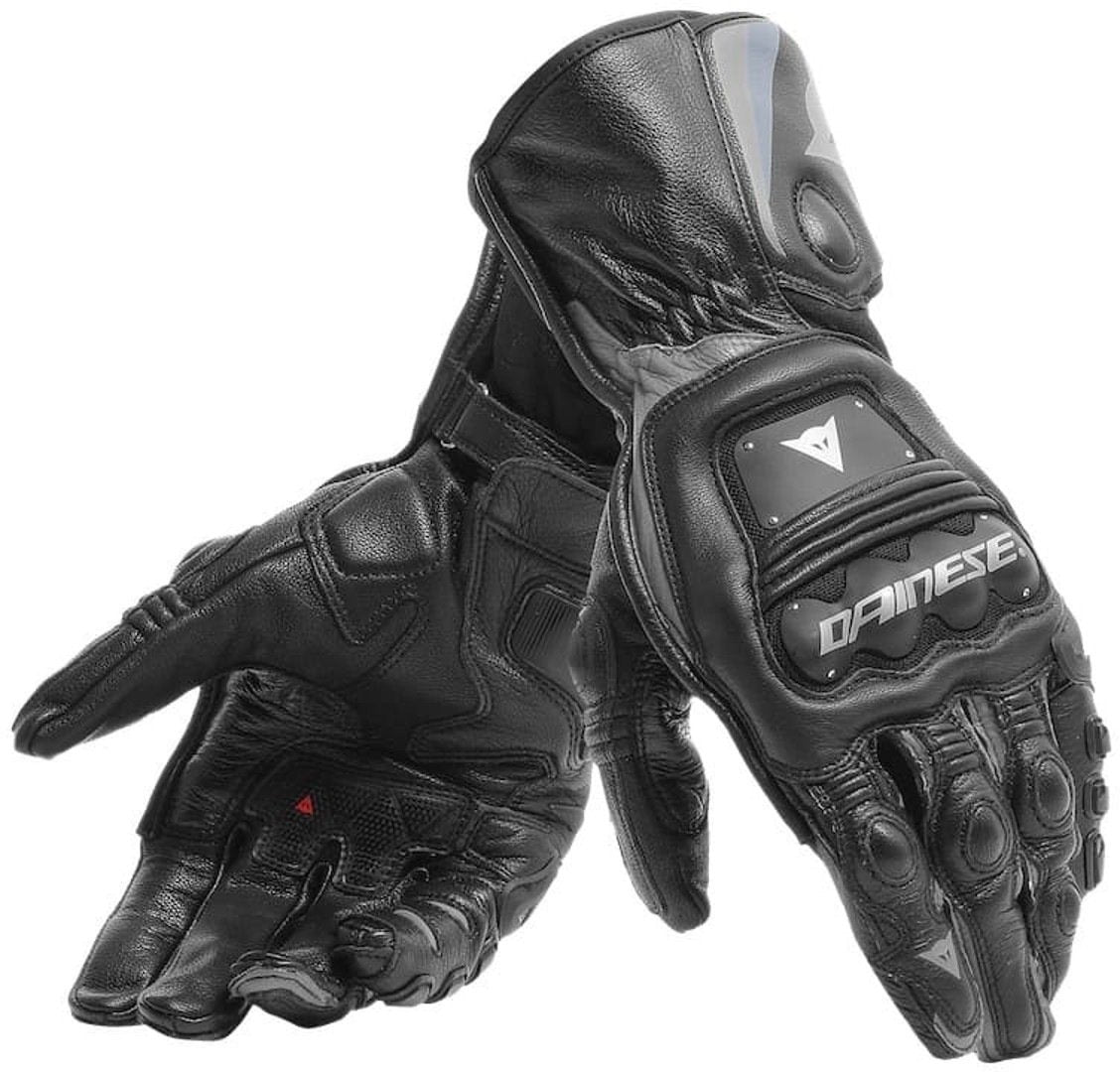 قفازات دراجات نارية من Dainese Steel-Pro، أسود/أزرق داكن