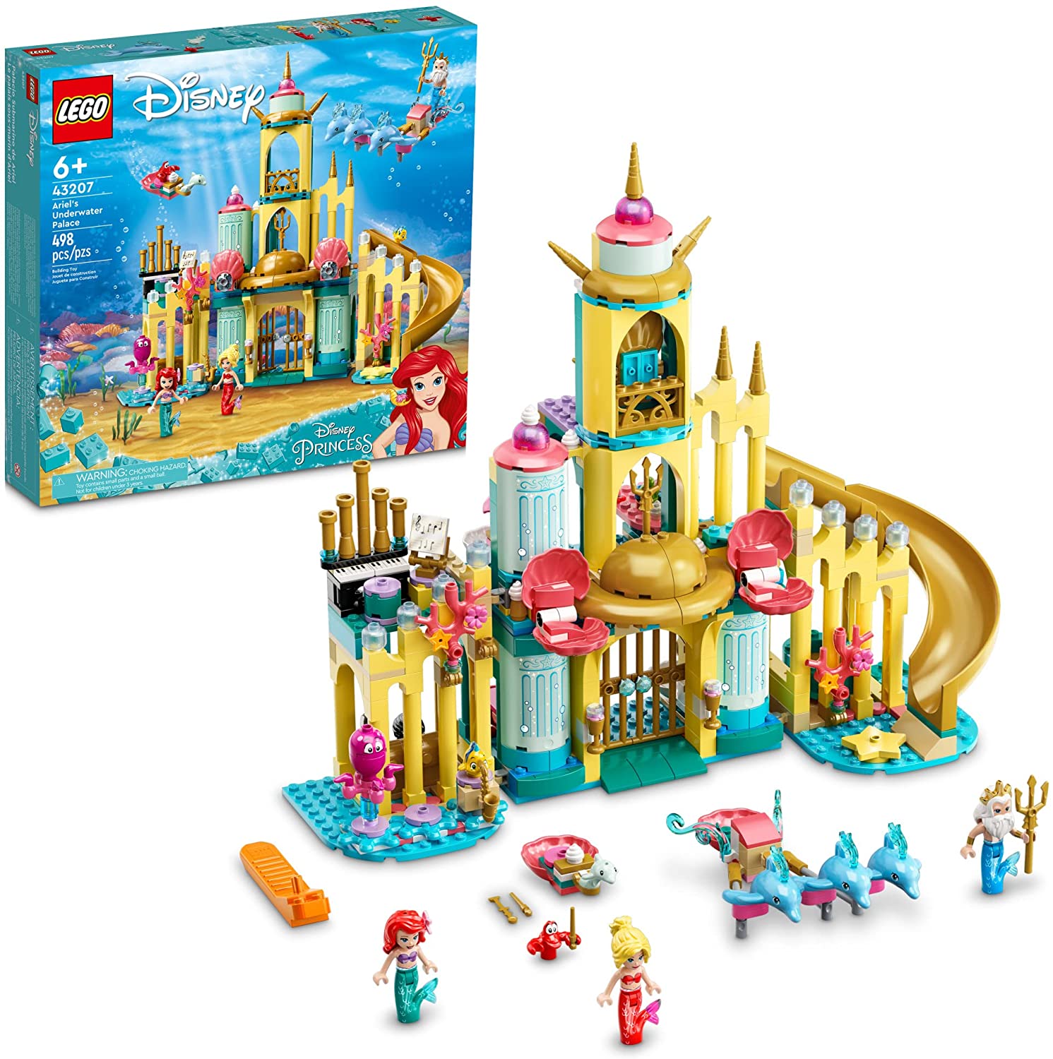 LEGO Disney Princess 43207 Ariel's Underwater Palace