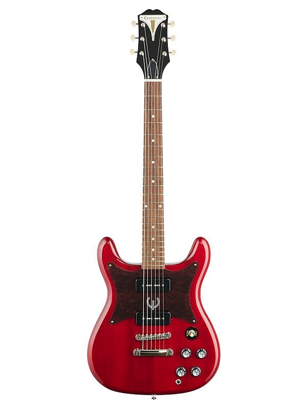 جيتار Epiphone Wilshire P90 بمشبك مزدوج مقطوع من Cherry EOWL CHNH1