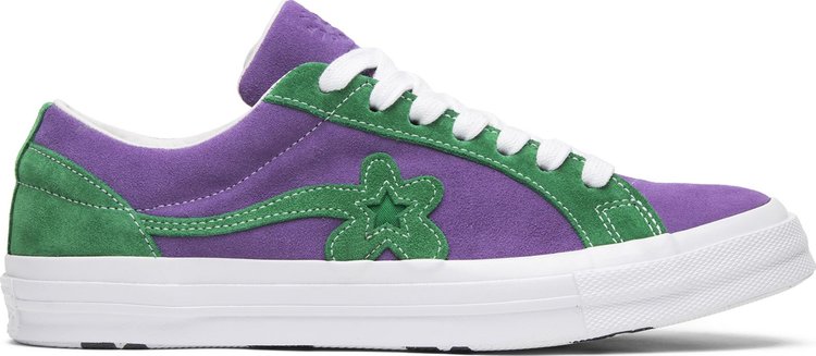 حذاء رياضي Converse Golf Le Fleur x One Star Ox Purple Heart باللون الأرجواني