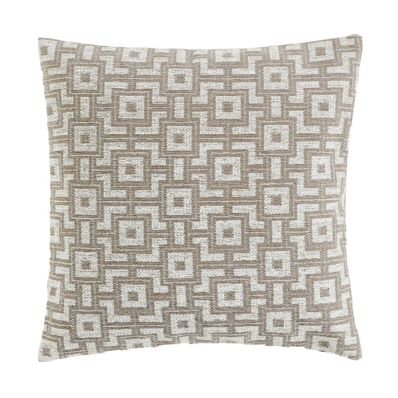 H&M Home Jacquard throw pillow cover, beige