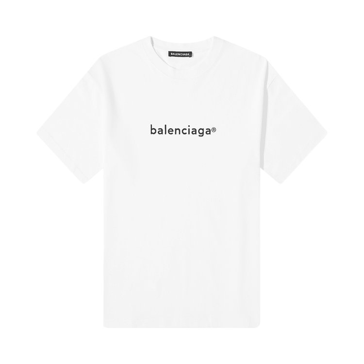 Balenciaga New Copyright Logo T-Shirt 'White', White