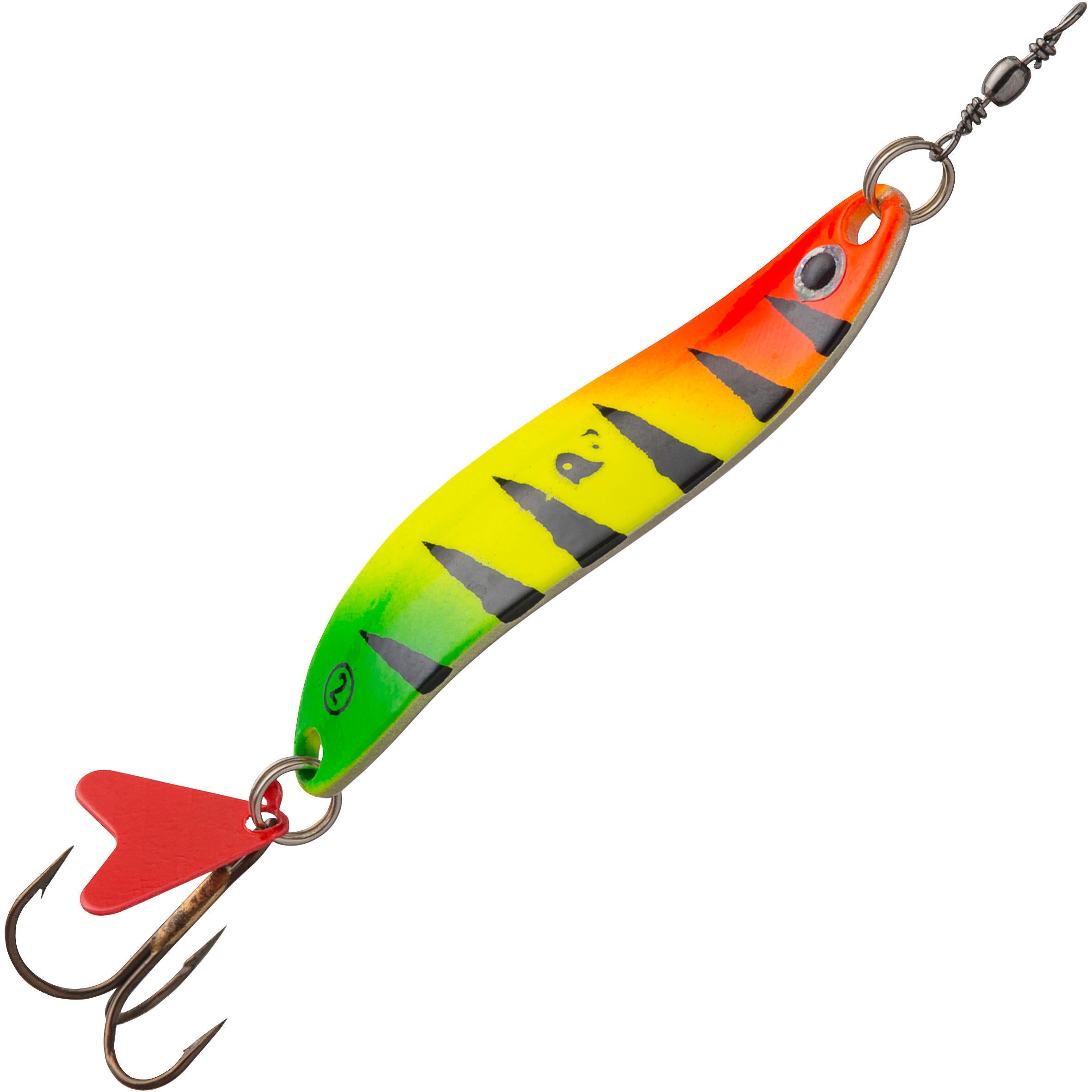 Blinker Kea + 14g Rasta Predator Fishing CAPERLAN, red/yellow/green