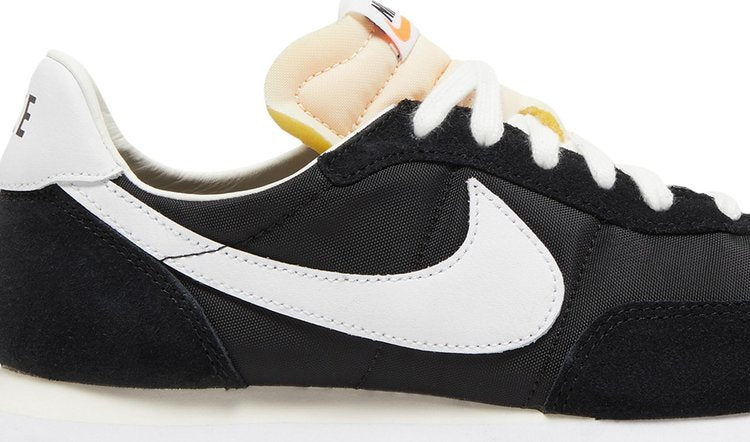 حذاء Nike Waffle Trainer 2 GS "Black White"، باللون الأسود