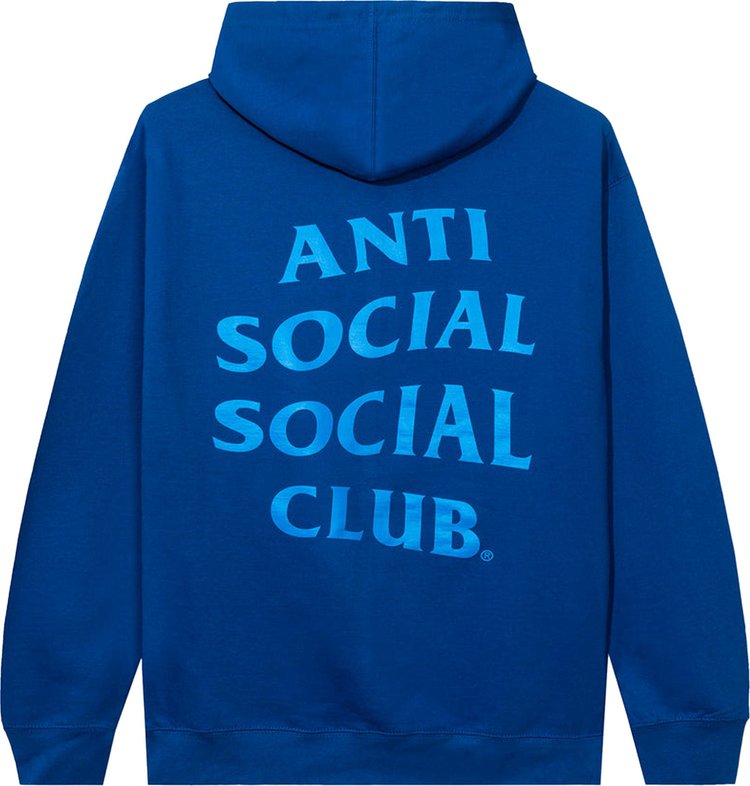 Anti Social Social Club Early Decision Hoodie 'Blue'