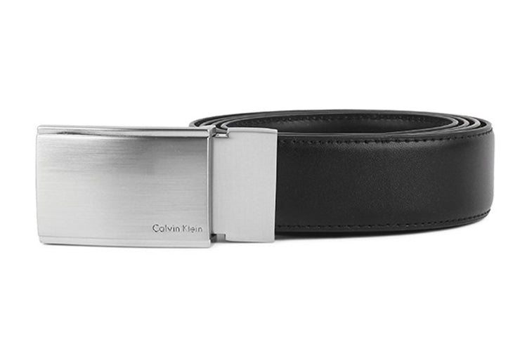 Calvin Klein Men's Leather Belt, Black