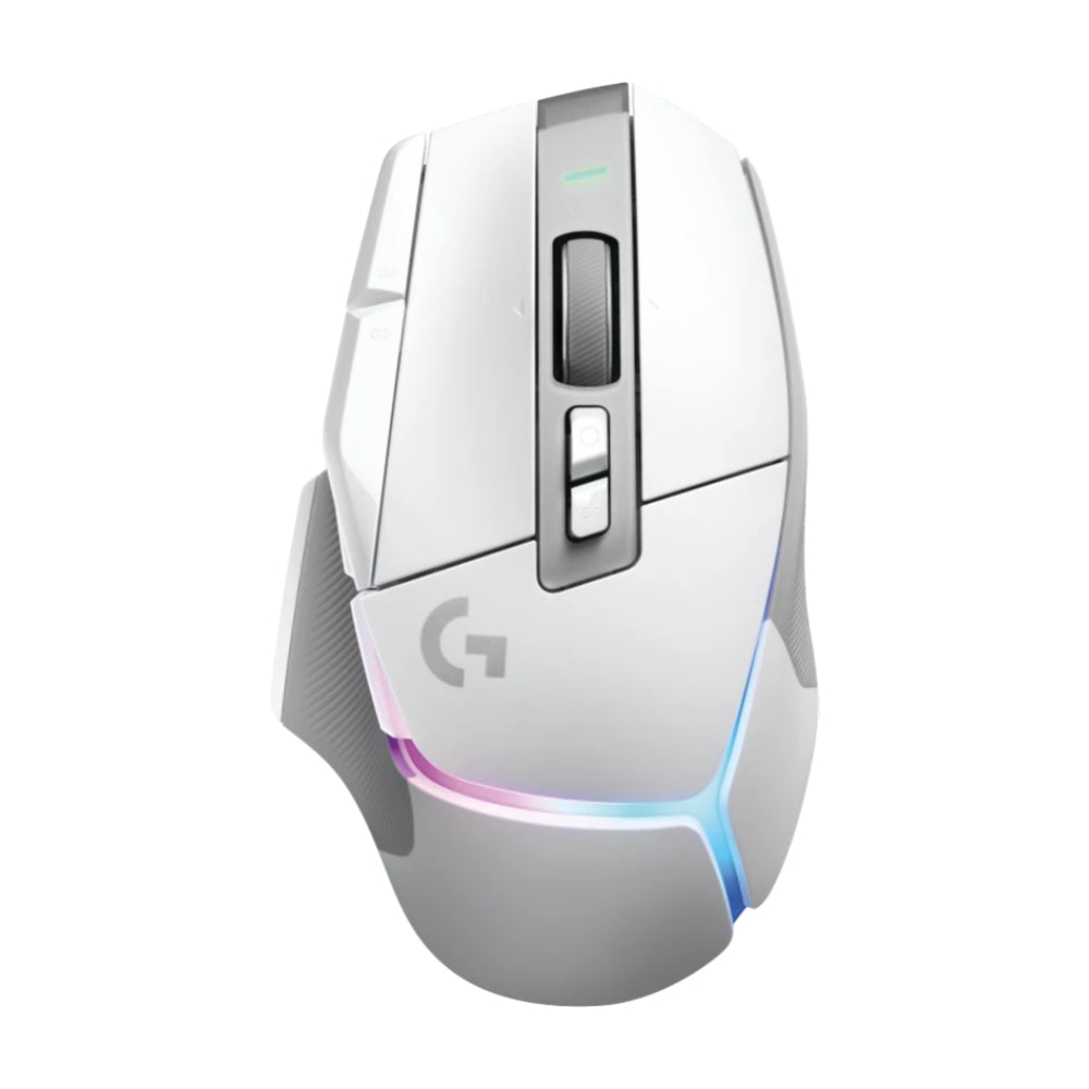 Logitech G502 X PLUS LIGHTSPEED Wireless Gaming Mouse, White