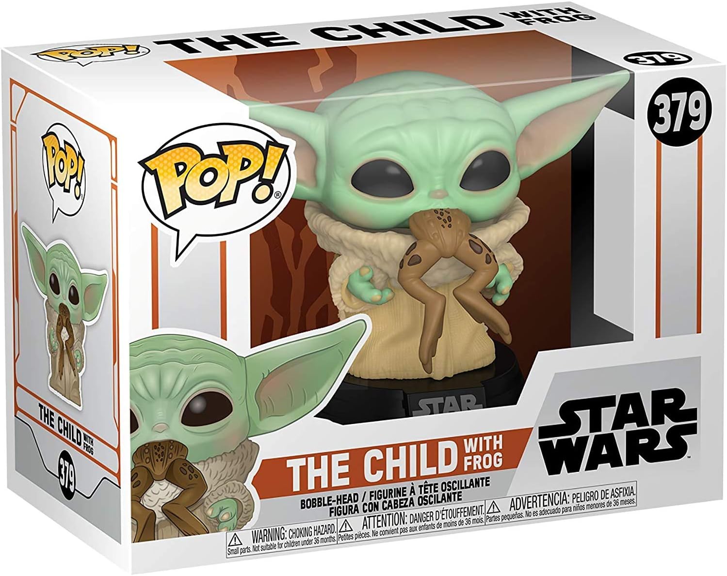 Funko Pop! Star Wars: The Mandalorian - The Child With Frog (Grogu)