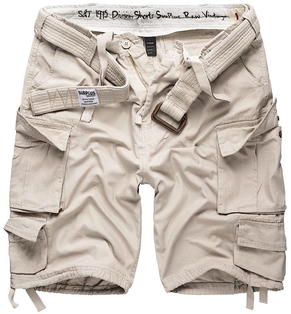 Surplus Division Motocross Shorts, White