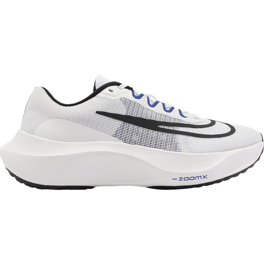 حذاء Nike Zoom Fly 5 'White Black Old Royal'، أبيض/أسود/أزرق