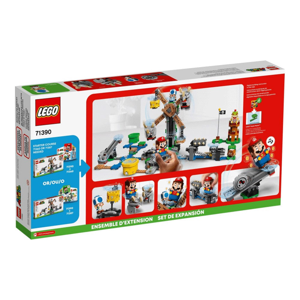 LEGO Super Mario 71390 Reznor Knockdown Expansion Set