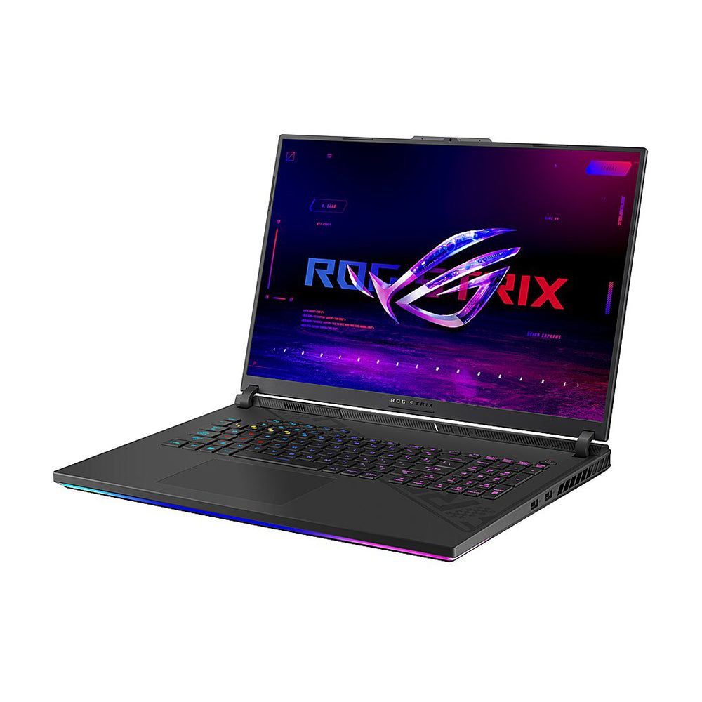 لابتوب ألعاب Asus ROG Strix G18، 18 بوصة، 16 جيجابايت/1 تيرابايت، i9-13980HX، RTX 4070، رمادي، لوحة مفاتيح إنجليزية