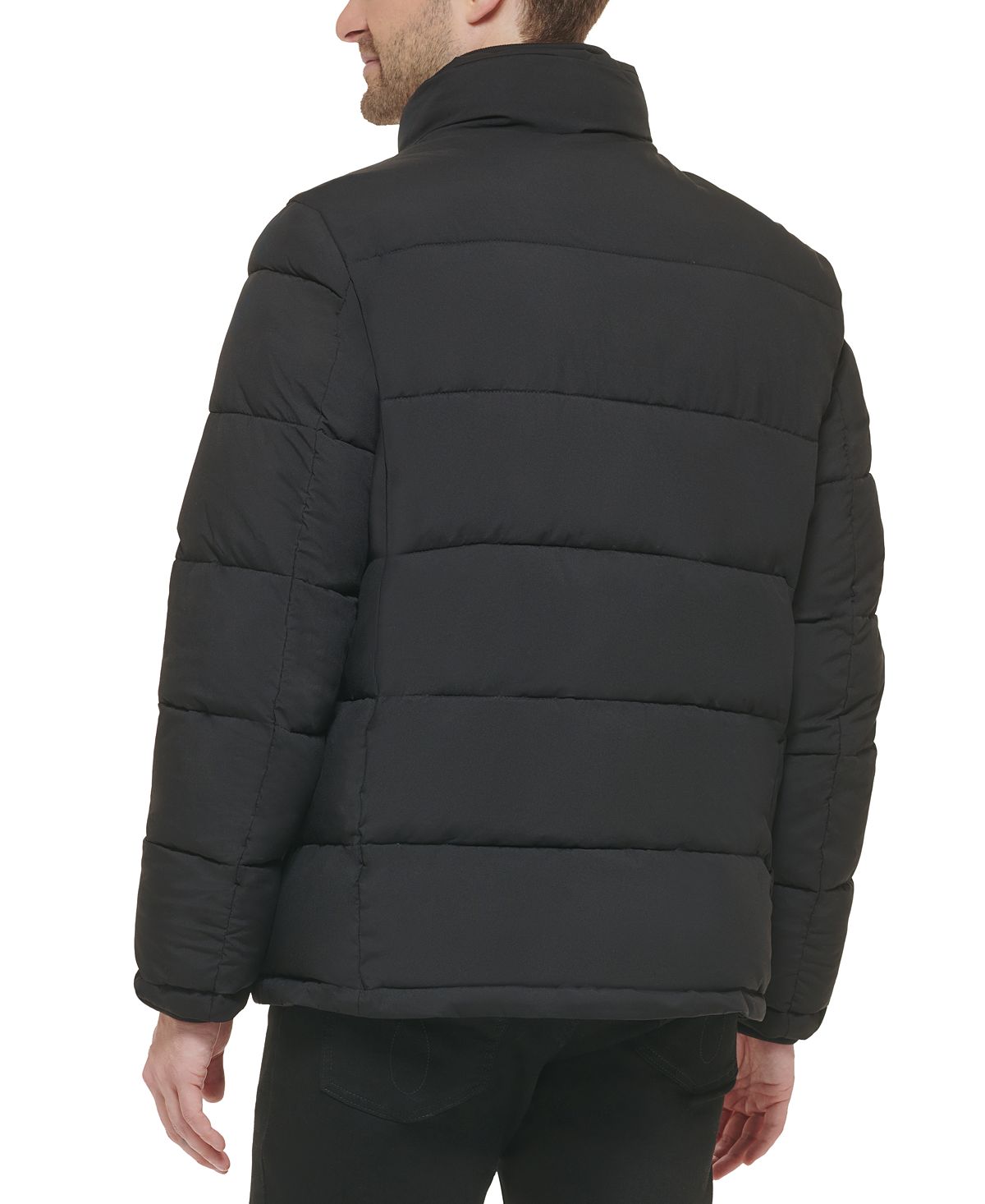 Men's Bib Down Jacket Created for Macy's Calvin Klein Multi